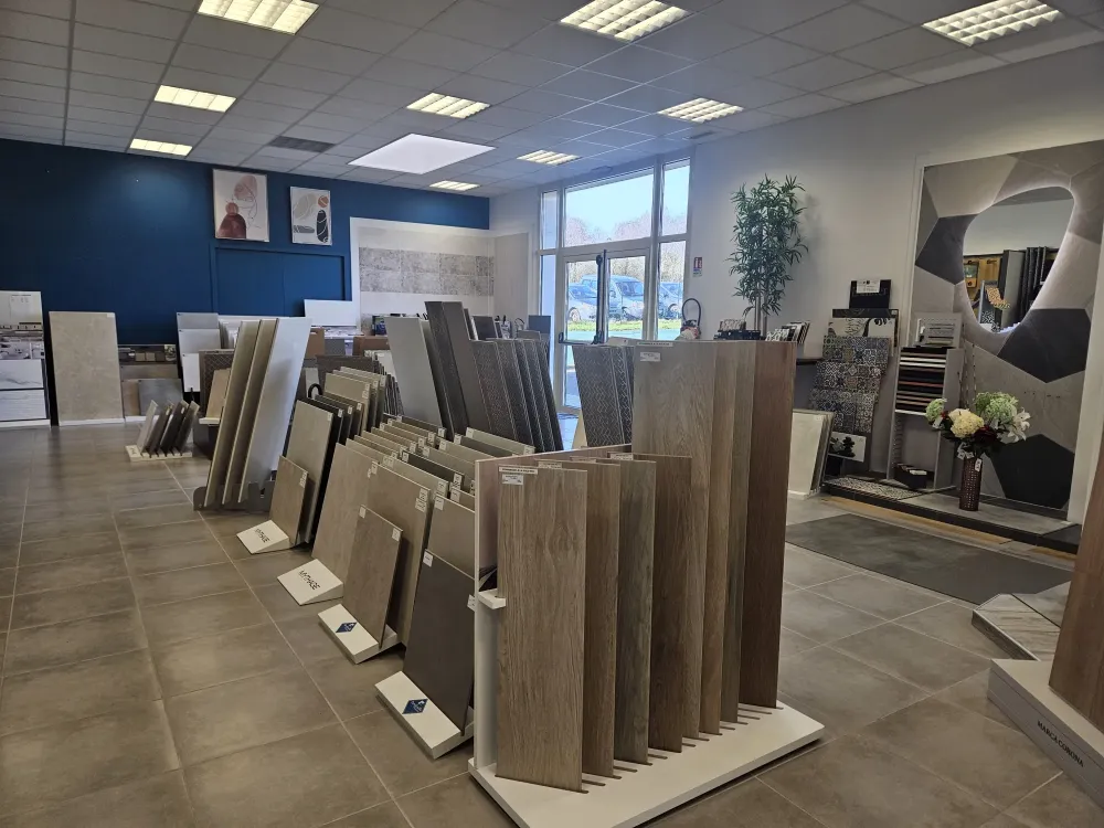 Showroom carrelage à Augignac