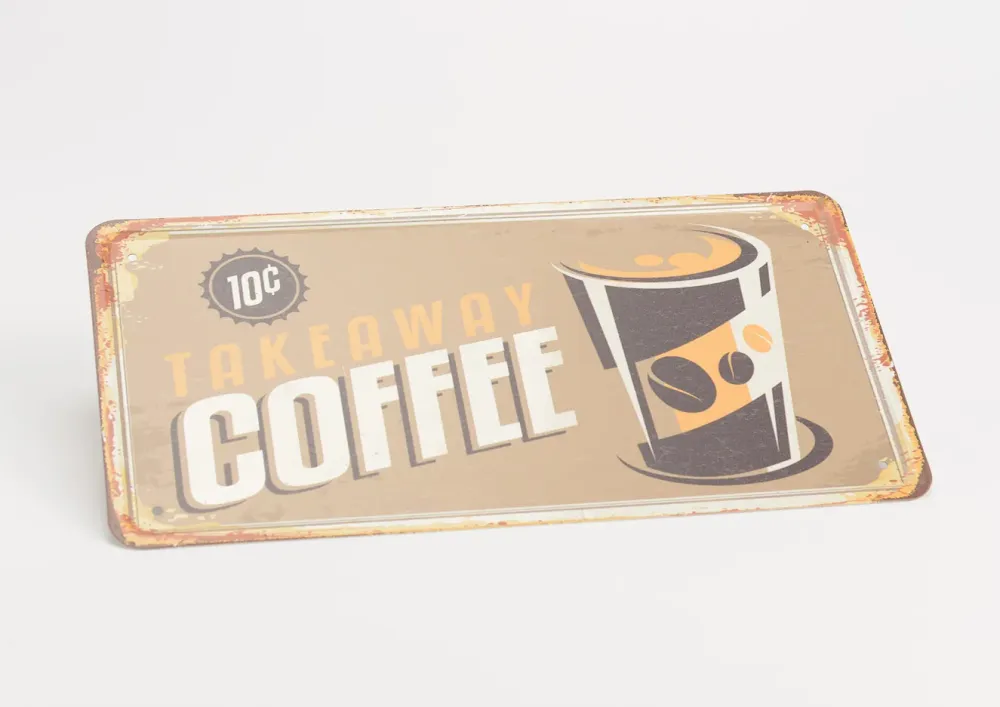 Plaque Murale COFFEE Beige